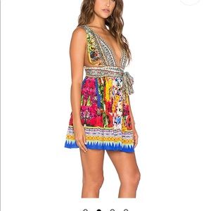 Camilla V Neck Mini Dress